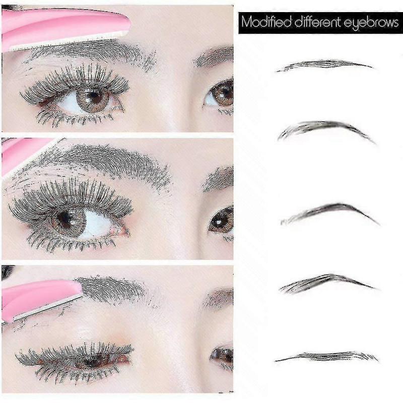 48 Pieces Facial Razor Eyebrow Razor Trimmer With Precision Cover