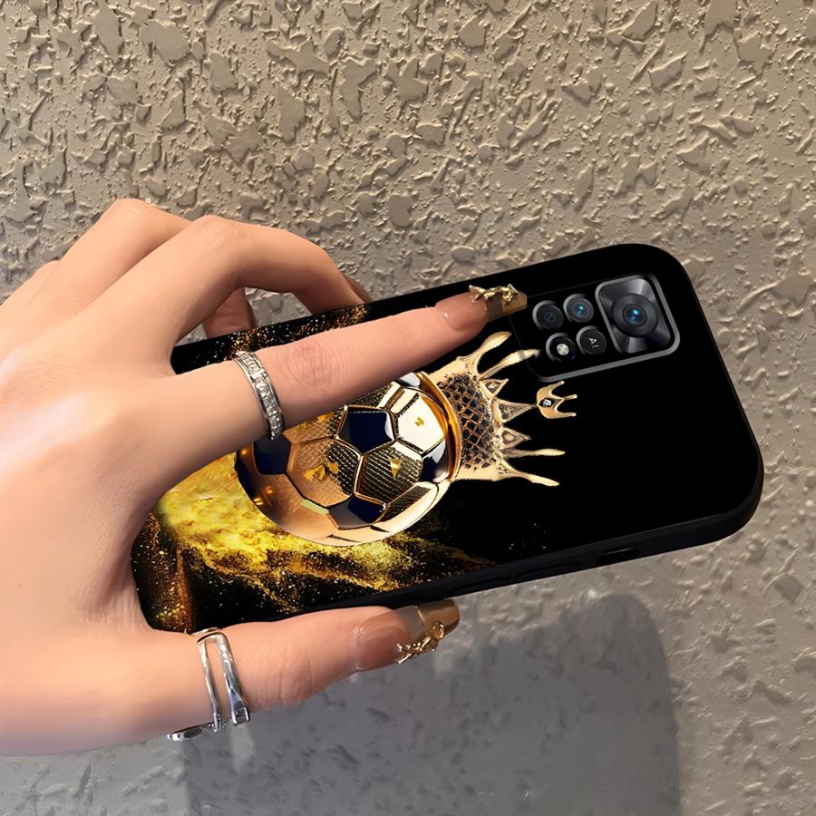 Football Champion Phone Cover Case for Xiaomi Redmi Note 14 13 Pro Plus 12S 11S 14C 9 8 7 K40 K80 A1 A2 A3 A4 A5 12C 13C 10 12