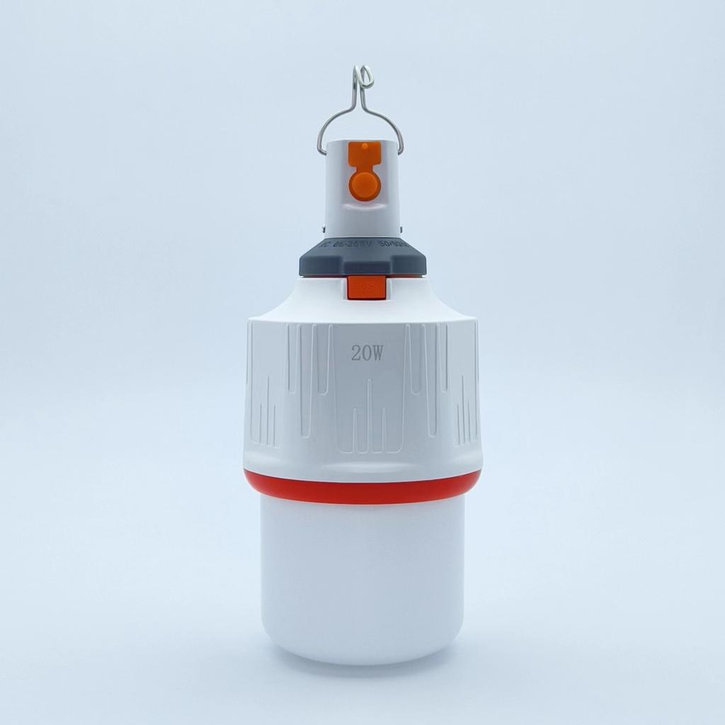 New Retractable 5V Charging Bulb With Power Outage Emergency LED Charging Bulb, Detachable Battery Replacement Low-voltage Bulb