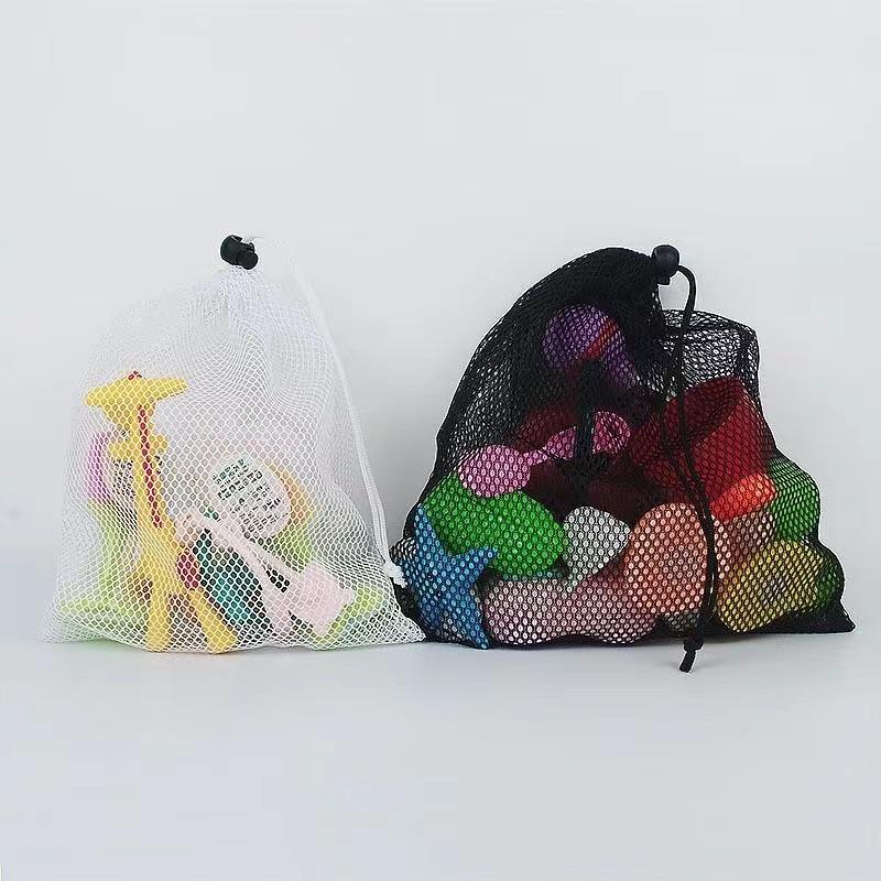 Manufacturer Mesh Drawstring Storage Bag