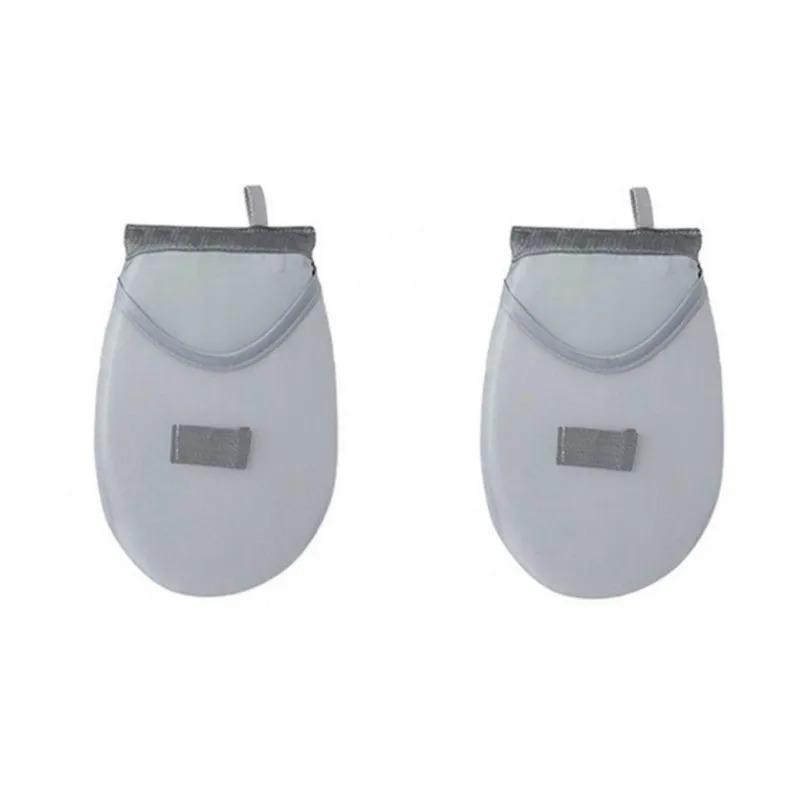 

Новые ручные термостойкие перчатки, гладильная подушечка, гладильная перчатка, водонепроницаемая паровая рукавица, портативные гладильные перчатки для отпаривателя для одежды Round head 2pcs