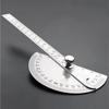 Precision Stainless Steel Angle Measuring Protractor 90X150 90X200 Angle Ruler for Architects and Woodworkers