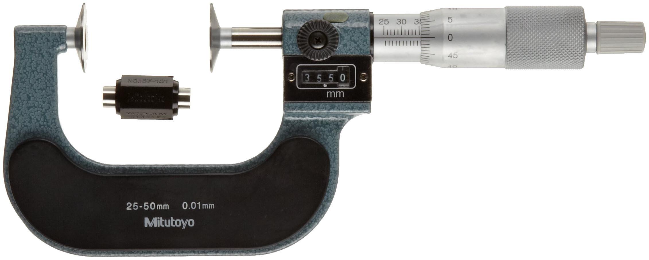 

Mitutoyo Tooth Thickness Micrometer (Count) GMA-50K 223-102