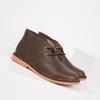 Stivali in pelle Stivali alti corti da uomo stile britannico con pile Calzature da lavoro Scarpe da uomo Stivali desertici