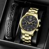 Fashion Watch Men'S Stainless Steel With Quartz Automatic Movement Watch
