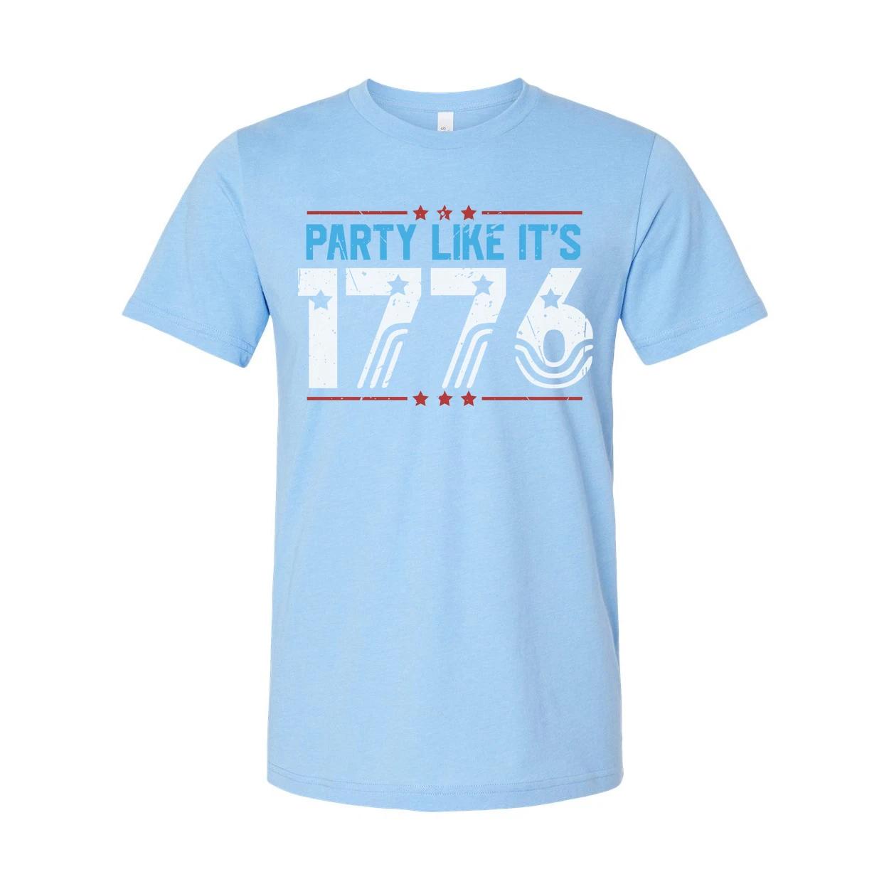 

Unisex Patriotic Graphic Tee Party Like It s 1776 M