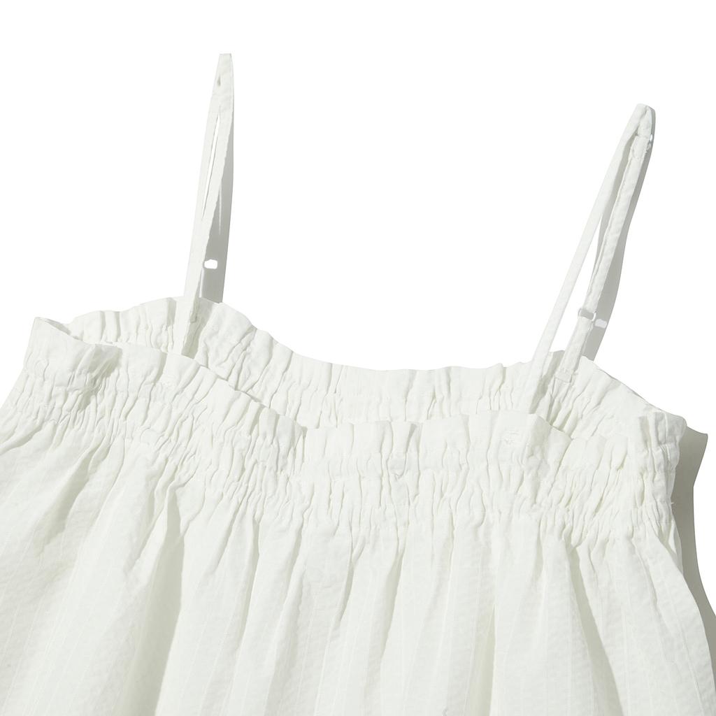 INTERCREW Women'S Seersucker Bustier White Ita2Vo51Awh