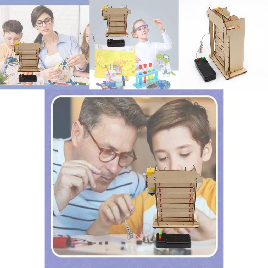 Grundlagen-Wissenschaftsexperimentierkasten DIY Elektrisches Rolltor Kleine Produktion Pädagogisch Klein Handgemacht Dampf Pädagogische Ausrüstung Fabrik