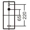 Panasonic LED Bracket/under Eave Ceiling Light (daylight White) LGW80168LE1
