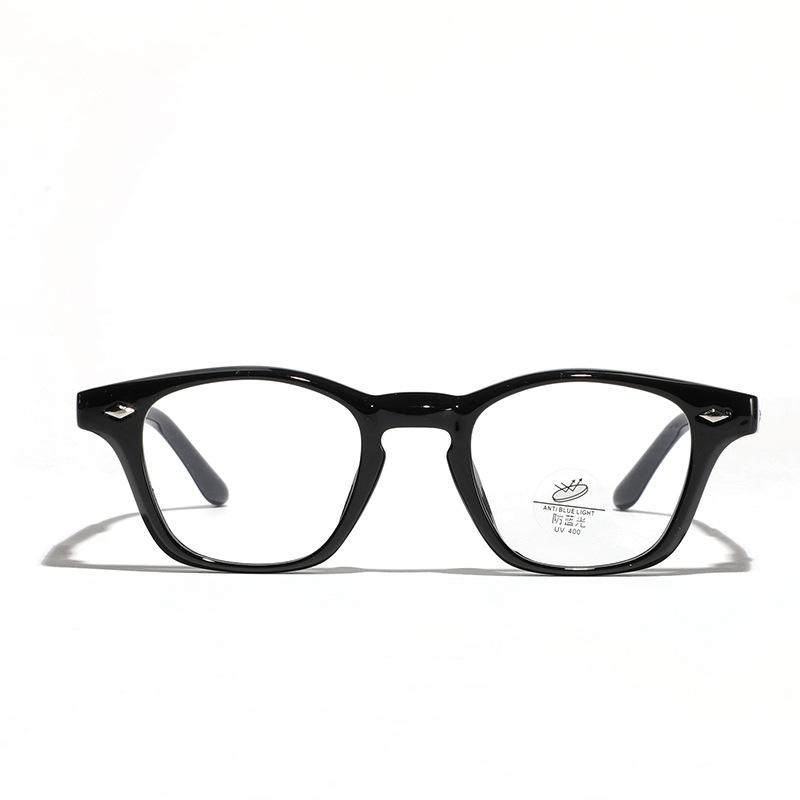 Glasses Frame Brown Retro Myopia Glasses Men Xiaohongshu Plain Mirror Women Flat Mirror