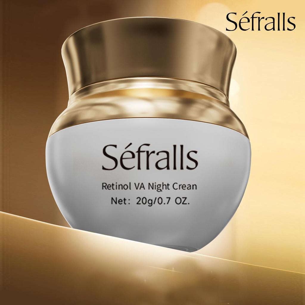 Séfralls Straffende Feuchtigkeitscreme Nachtcreme 20g Kollagen peptid gesichts feuchtigkeitsspendende und straffende gesichtscreme hautpflege produkte,