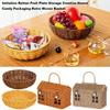 Handheld Storage Creative House Picnic Snacks Sundry Baskets  Wedding Candy Flower Storage