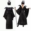 Halloween Costume Maleficent Black Witch Costume Adult Robe Demon Costume Cosplay Costume