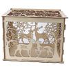 Grußkartenbox DIY Holz Paar Hirsch Hochzeitskartenetui Gästebuchbox Dekorationsbox