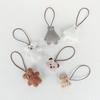 Cloth Bear Bag Pendant Cookie Animal Lanyard Casual Cue Backpack Decoration  Decorations