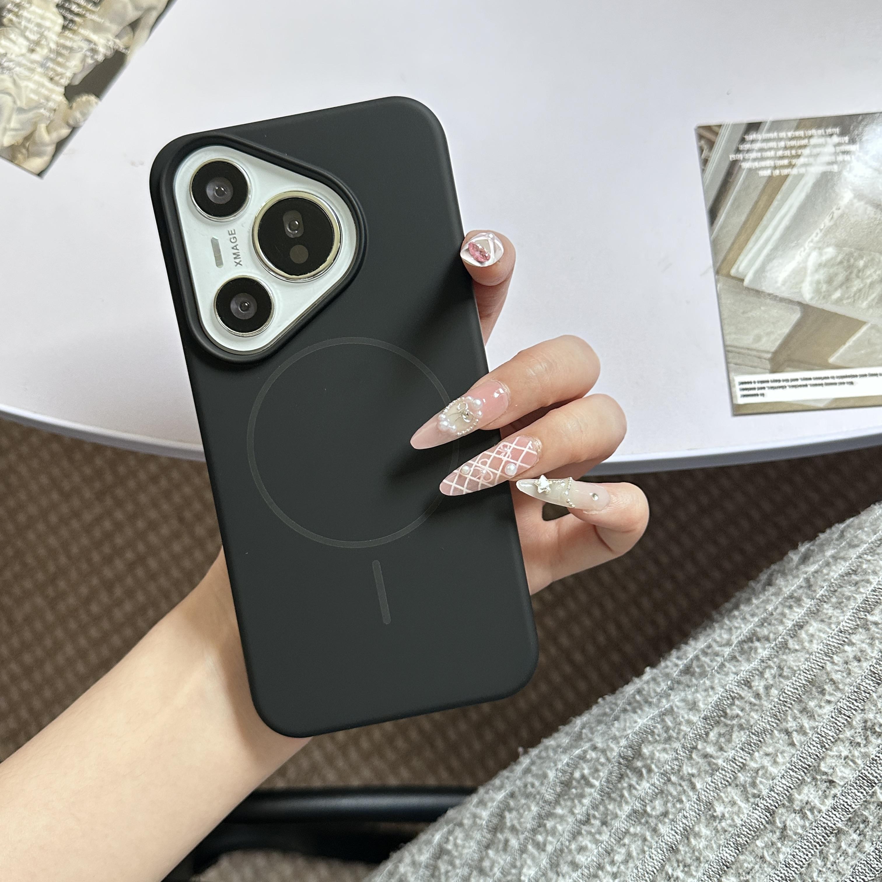 

Роскошный Ультратонкий Жесткий Матовый Чехол из ПК для Huawei Pura 70 Mate 70 Pro Plus Оригинал Для Magsafe Магнитный Ударопрочный Цельный Чехол Huawei Pura 70