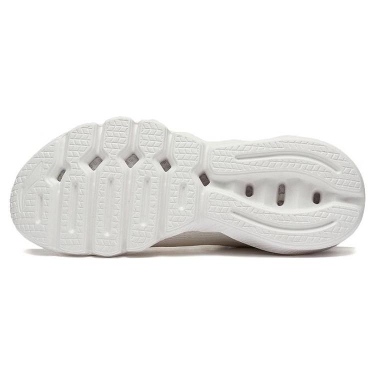 New LiNing Spirituality Slip Resistant Breathable Cushioning Low Top Running Shoes Men's White Black ARST045-3