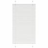VidaXL Store Plissé Blanc 75x100 Cm Largeur Du Tissu 74,4 Cm Polyester, Window Pleated Blind, Accordion Blind, Blind 4015478