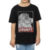 Disney Mädchen-T-Shirt aus Baumwolle mit Schneewittchen-Grumpy-Zwerg-Poster