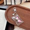 1Pcs Cute Fruit Charm Phone Accessory Attractive Strawberry Pendant Phone Adornment Keychain Accessory For Lovers