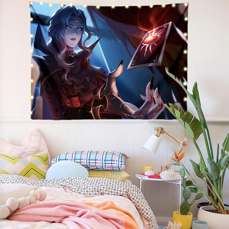 Digital Printing Background Cloth Anime Game Fifth Personality Hanging Blanket Wall Cloth Dormitory Bed Head Decoration Cloth