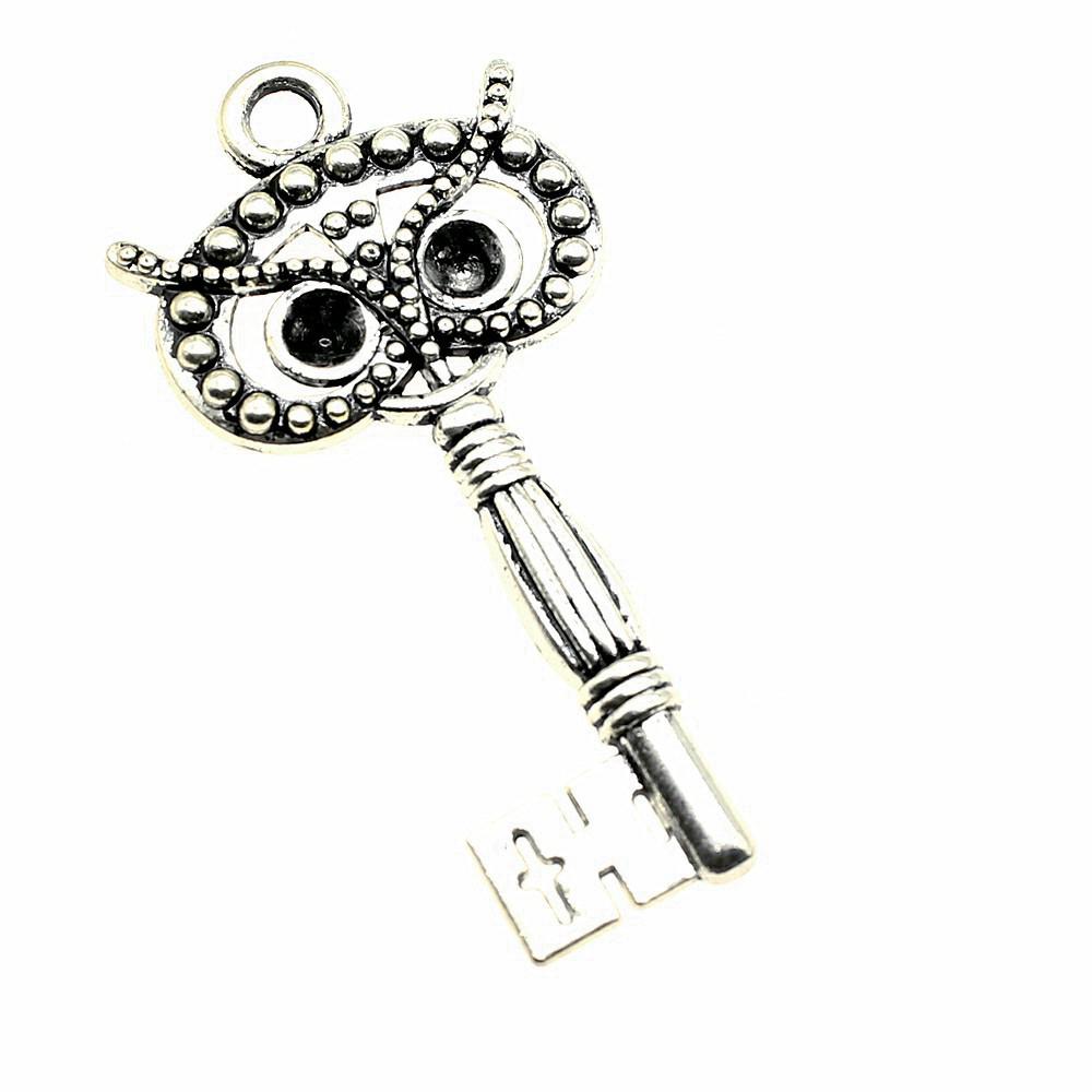 Key Charms Multi Color Alloy Key Tools Pendants For Gothic Themed Jewelry