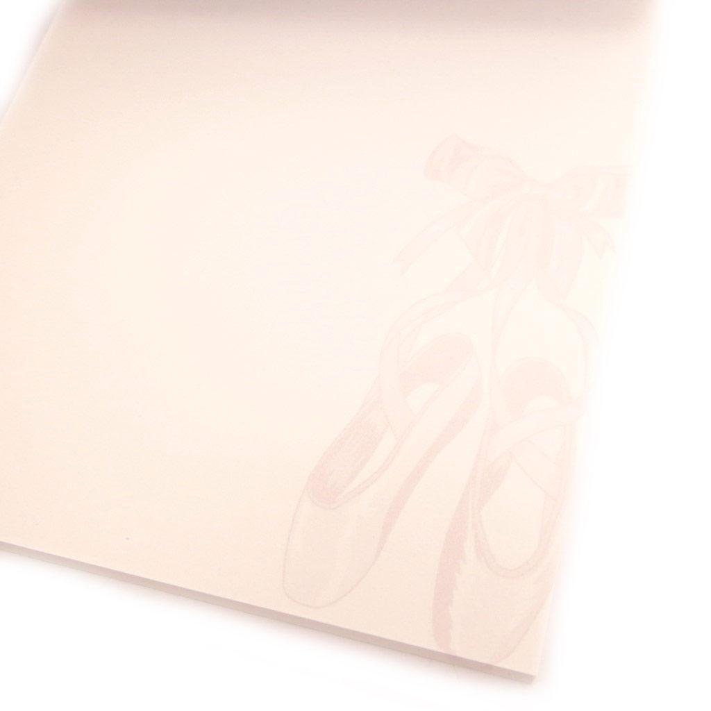 Les Trésors De Lily [L3981] - Bloc notes 'Ballerines' rose
