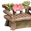 Feengarten-Set, Kunstharz, Miniatur-Feenhaus-Stuhl-Set, Mikro-Landschaftsornamente für Feengarten, Miniatur-Mooslandschaft zum Selbermachen