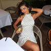Halter Neck Backless Polka Dot A-line Short Dress Fashion Summer Slim Fit Party Sexy Mini Short Dresses Female Fashion Elegant Printed Clothing