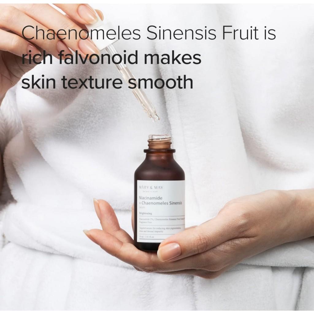[Mini] Mary&May Niacinamide Chaenomeles Sinensis Serum, 10mL