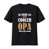 So Sieht Ein Richtig Cooler Opa Aus Herren T Shirt Trendy Design for Fashionable Grandpas Vintage Washed Designer Clothes