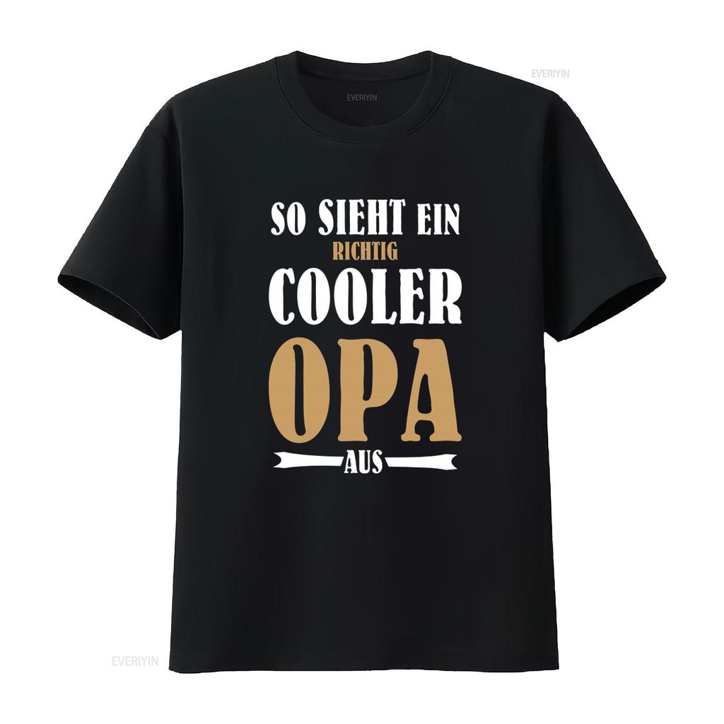 So Sieht Ein Richtig Cooler Opa Aus Herren T Shirt Trendy Design for Fashionable Grandpas Vintage Washed Designer Clothes