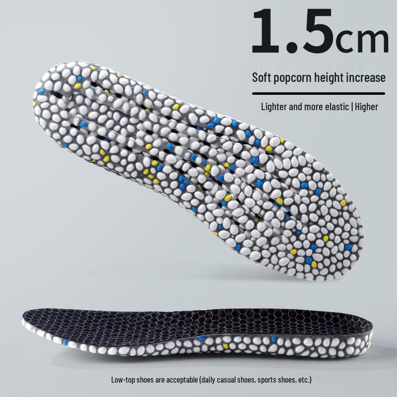 

Unisex Basketball Shoes with 3A Grade Antibacterial, Breathable, Shock-Absorbing, Height-Increasing Insoles. 41-42