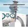 200PCS Mixed Size Compression Spring Kit Stainless Steel Repair Tool Assortment Spring Set Boxed Silver