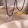 Fashion Neck Jewelry Heart Shape Pendant Necklace Chain Necklaces Rope Necklaces Alloy Material for Party Daily Wear