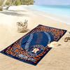 Houston Astros Print Beach Towel, Large Soft Quick Dry Towel for Beach Camping Swimming