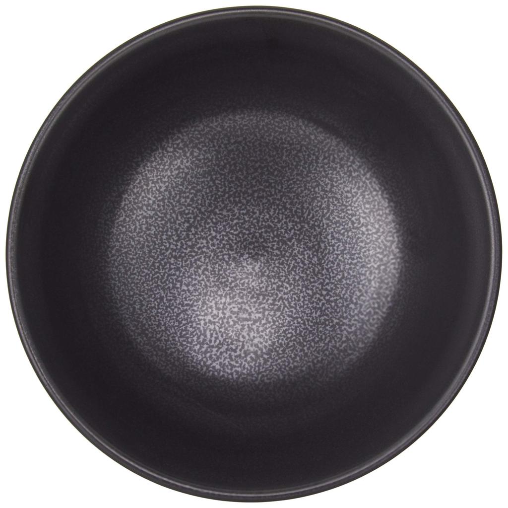 Fluctuation Tea Bowl Black Matte [inBASIC BLACK]