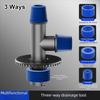 1Pcs 2 in 1 Floor Drain Cover Universal Hose Adapter Disposer  Washroom Accessories