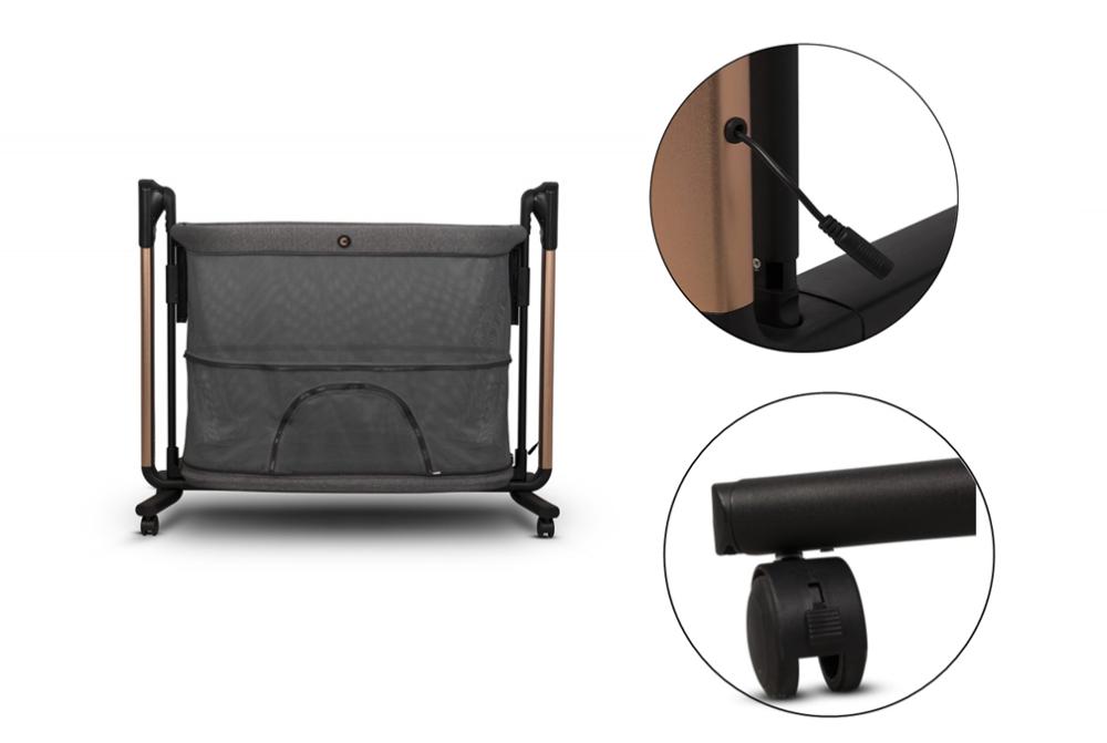 Cavoe COQ 4-in-1 Cashmere Electric Cradle and Cot