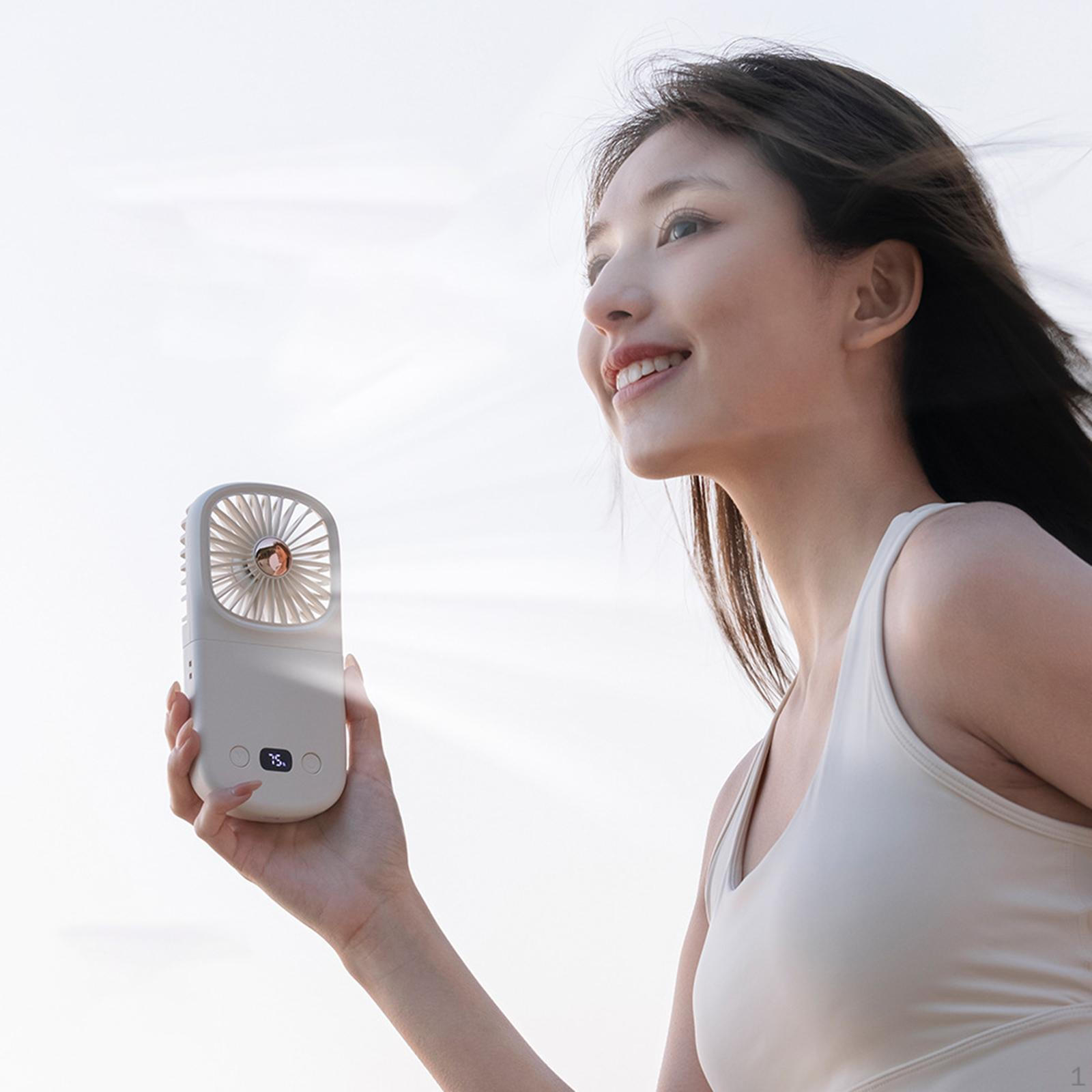 

Компактный вентилятор на шею, портативное персональное охлаждающее устройство для летних мероприятий белый