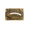 Broche Único de Metal Ouija Board Emblema de Metal Acessório Elegante para Lapela Joia de Divinação para Amantes da Música