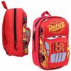 Mochila Infantil Cars 3 Relâmpago McQueen Impressão 3D, Bolsa para Pré-escola Jardim de Infância, Alças Ajustáveis, Vermelho, 24x35x17cm