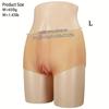Realistic Vaginal Shorts for Women,Gay Gender Transition Wearable Pants for Men And Same-Sex Couples,Prostate Massage,Simulated Vagina,Soft Silicone