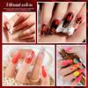 LIMEGIRL 7PCS Nail Polish Gel Kit Nail Art DIY Design All for Decoration Soaking UV Gel Long-lasting Manicure Gel Vernis Kit