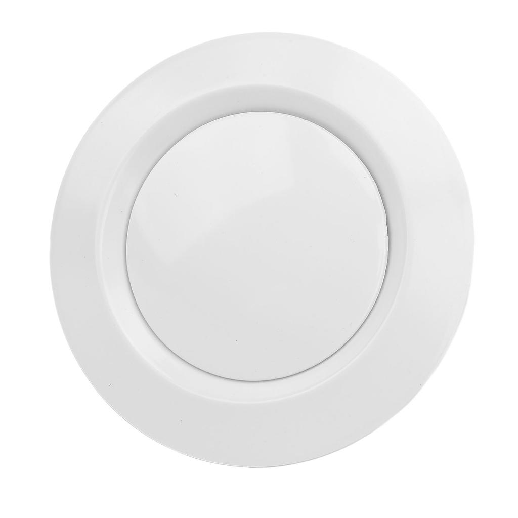 75 mm rundt ventilasjonsdeksel ABS plast justerbar luftventilasjon takspreder for soverom bad L