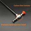 Auto Dellen Reparatur Hammer Karosserie Reparatur Perkussions Richt Hammer Austauschbares Spurloses Reparaturwerkzeug Kohlefaser und Edelstahl