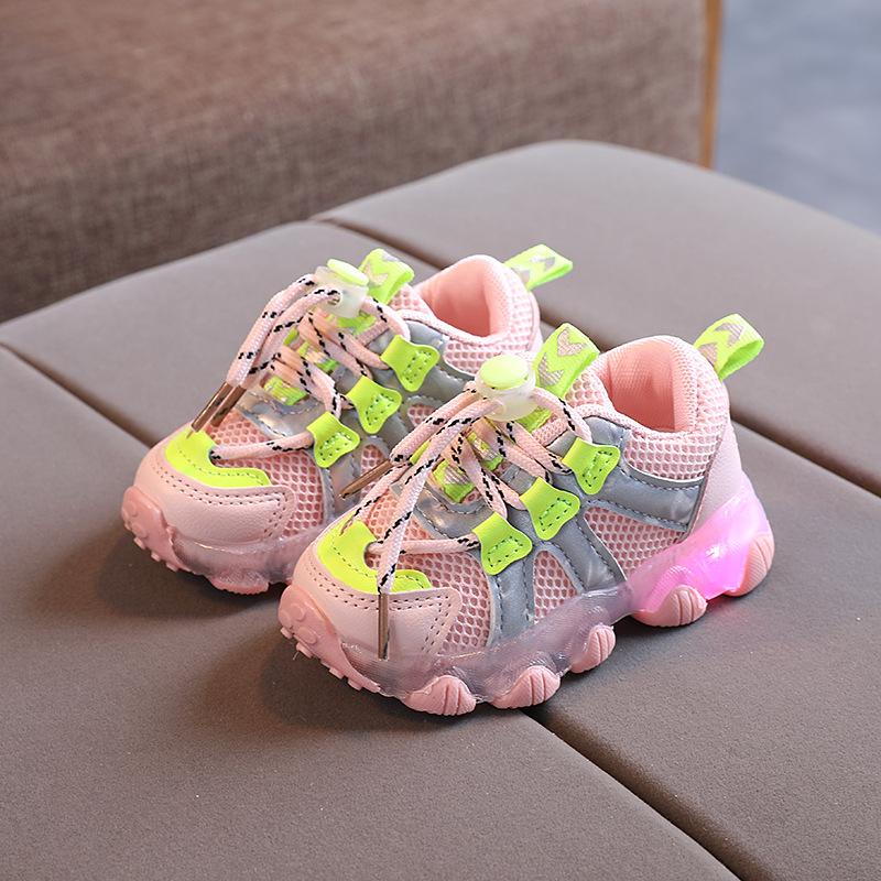 

Glowing Sneakers Led Boy Girls Pink Sport Shoes Kids Led Shoes Light Up Sneakers Kids Shoes Luminous Sneakers 21