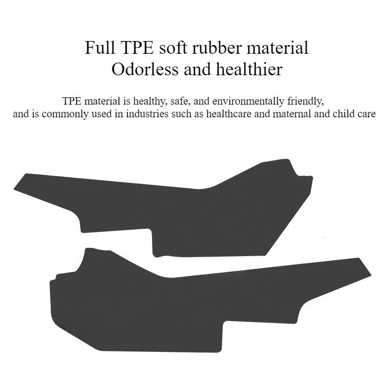 For Tesla New Model YL 2026 Car Central Control Side Anti Kick TPE Waterproof Anti-dirt Full Coverage Anti Kick Protective Mat