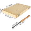 Hss Lathe Chisel Set 8 Piece Steel Brass Ferrules Wooden Case W One Chisel
