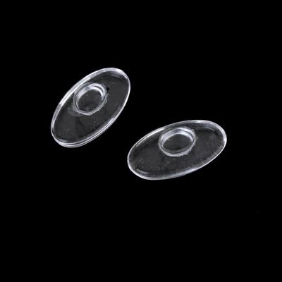 25 Pairs Oval Silicone Nose Pads for